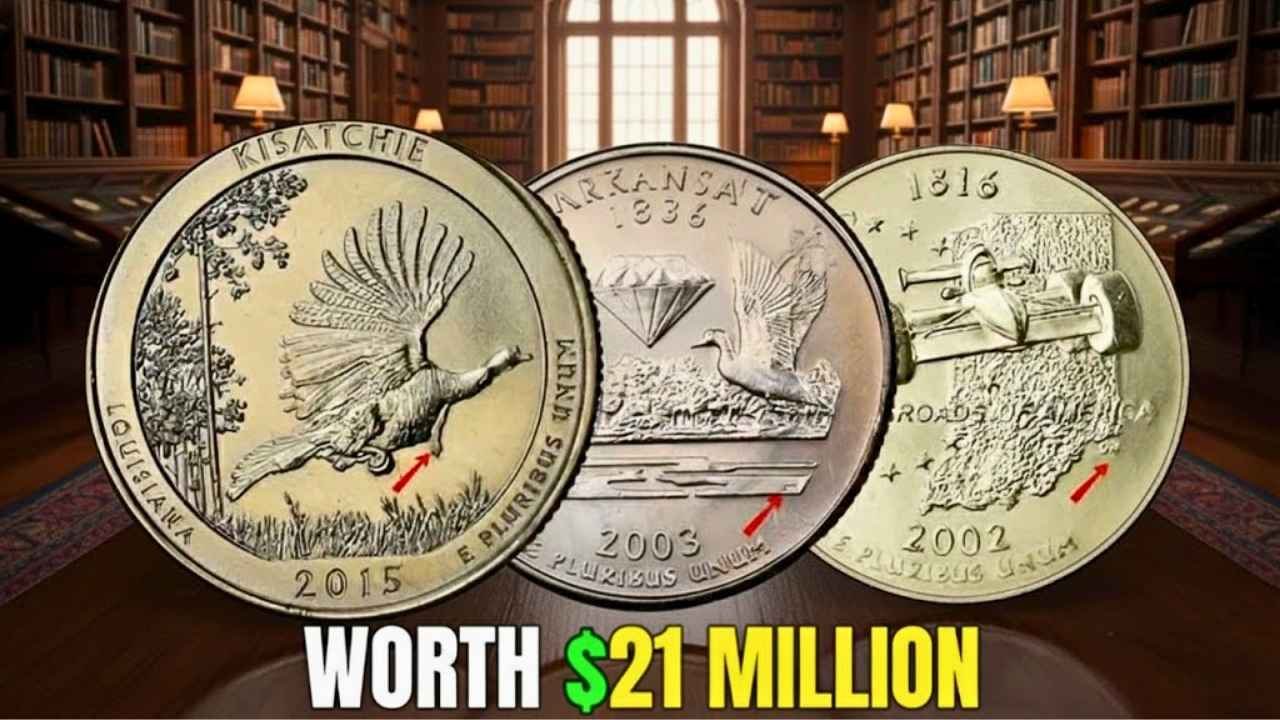 Top 10 Rare State Quarters Worth Millions in 2026 Complete Collector’s Value Guide to Hidden Gems and Error Coins