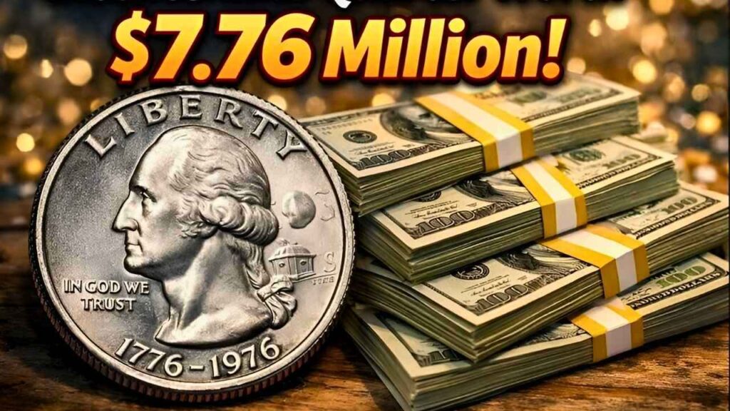 Rare Bicentennial Quarter Valued at $7.76 Million: Collector’s Dream Find