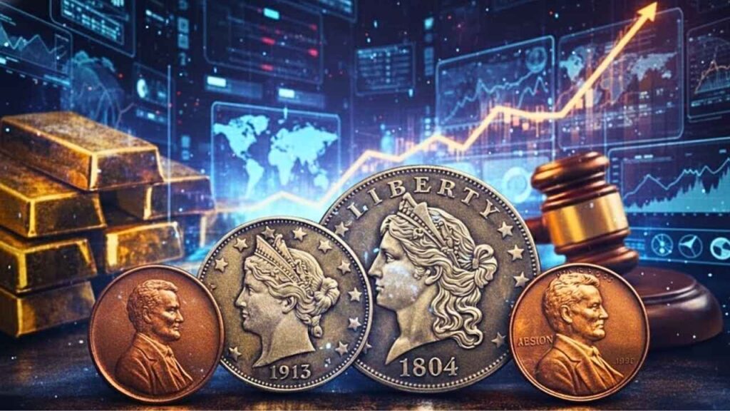 4 Rare U.S. Coins Explained 2026 Investor Insights and Auction Records Worth More Than Gold